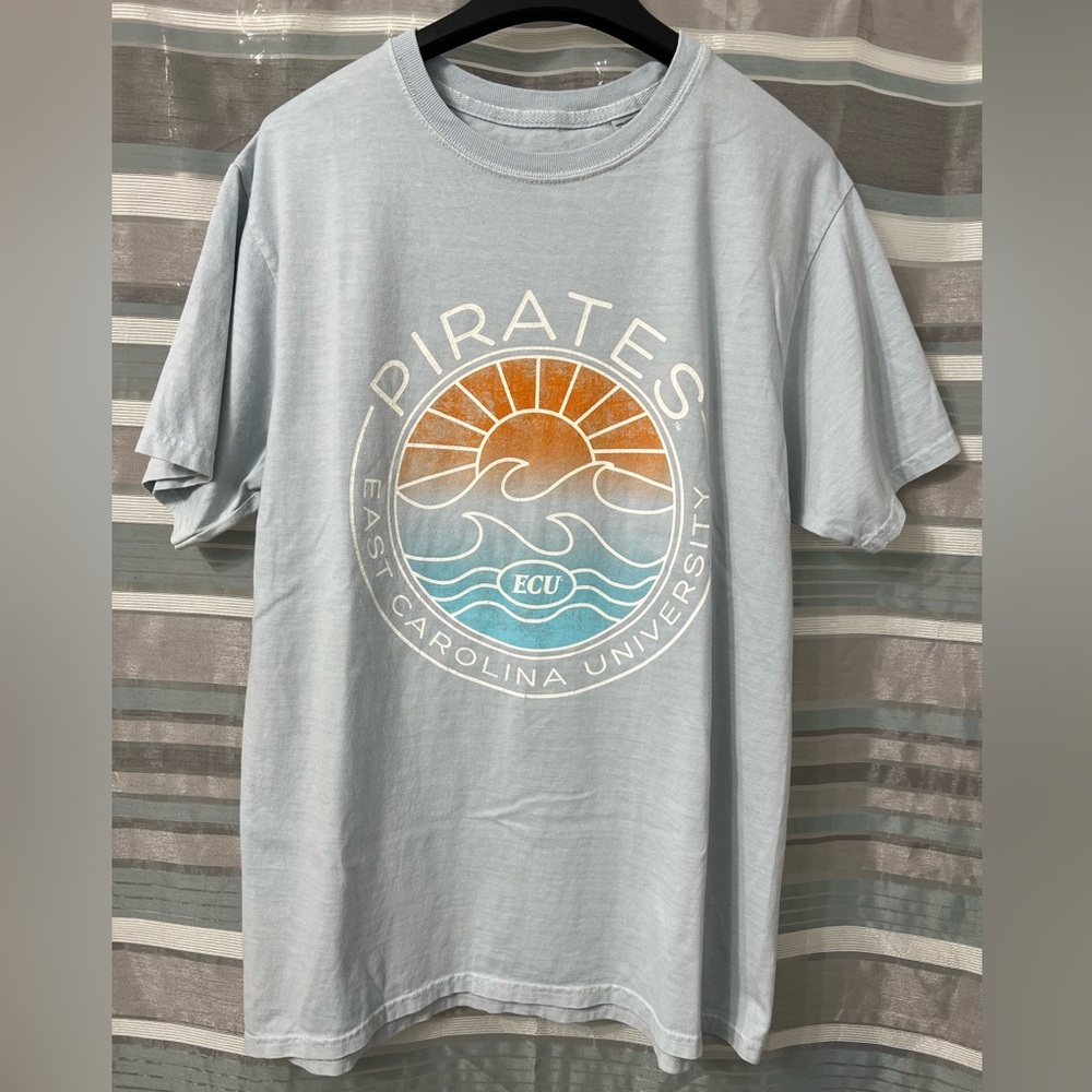 East Carolina Pirates Light Blue T-Shirt